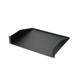 [SRM19FM2] Charola para Soportar Equipos en Rack de 19", con Capacidad de Carga de 30Kg, 2UR | SRM19FM2
