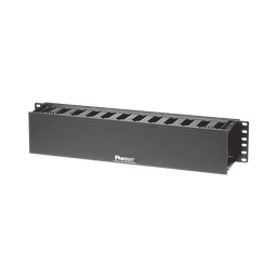 [WMPF1E] Organizador de Cables Horizontal PatchLink, Sencillo (Solo Frontal), Para Rack de 19in, 2UR | WMPF1E