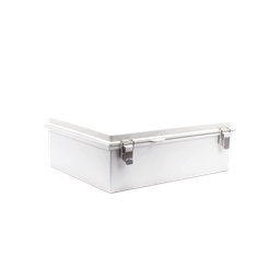 [PST-3546-16E] Gabinete de Plástico ABS, Uso en Intemperie IP66 (350 x 460 x 160 mm) Cierre por Broche Inoxidable y Permite Cerrado con Candado y Llave (Perno 5mm) No Incluido | PST-3546-16E