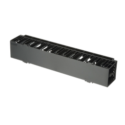 [NCMHF2] Organizador de Cables Horizontal NetManager, Sencillo (Solo Frontal), Para Rack de 19in, 2UR | NCMHF2