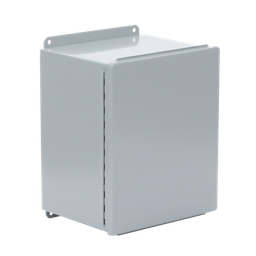 [A12108CH] Gabinete de Bisagra Continua NEMA 12; IP66 de Uso en Intemperie, 305 x 254 x 203 mm, De Acero, Color Gris | A12108CH