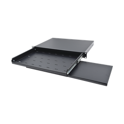 [SCH-19X-12AT] Charola Abatible para Teclado y Ratón con Rack de 19", 1UR | SCH-19X-12AT