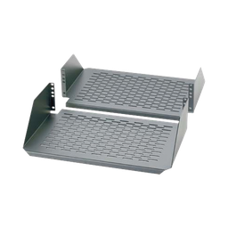 [SRM19CMV3] Charola Para Soportar Equipos en Rack de 19in, Ventilada, Frontal y Posterior, Capacidad de 136 Kg, 3UR | SRM19CMV3