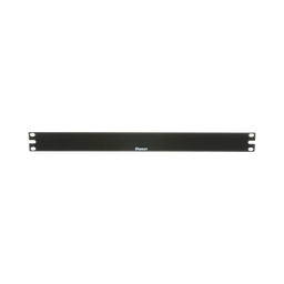 [DPFP1] Tapa Ciega Para Rack Estándar de 19in, Plano, de Acero, 1UR, Color Negro | DPFP1