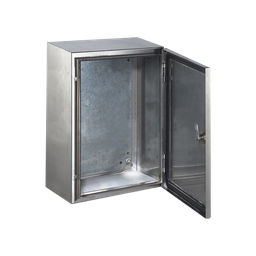 [PST-608020-INOX-B] Gabinete de Acero Inoxidable IP66 Uso en Intemperie (600 x 800 x 200 mm) con Placa Interna Galvanizada. | PST-608020-INOX-B