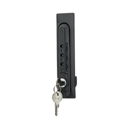[CCL3] Chapa de Combinación de 3 Dígitos con Llave, Compatible con Gabinetes Tipo N, Tipo S y Tipo D de Panduit, Color Negro | CCL3