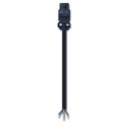 [ELC1001PBUL] Cable de Conexión Rápida color negro para Lámparas LED EL900D HOFFMAN | ELC1001PBUL