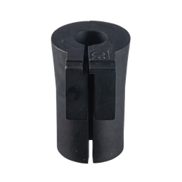 [CEG-06X1] Pasacable Grommet de Entrada de Cable Terminado, Sencillo y Pequeño, 0.24"-0.28", Color Negro. Paquete de 12 Piezas | CEG-06X1