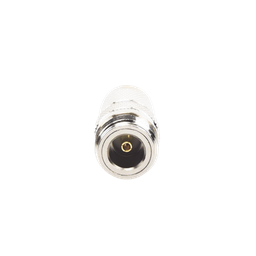 [RFT-1234] Adaptador en Línea de Conector TNC Macho a N Hembra, Níquel/ Oro/ Teflón. | RFT-1234