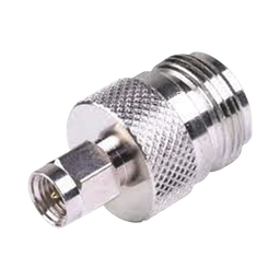 [RSA-3452] Adaptador en Linea de Conector SMA Macho a N Hembra, Niquel/ Oro/ Teflón. | RSA-3452