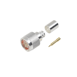 [RFN-1006-3I] Conector N Macho de Anillo plegable para cables LMR-400, 9913, CNT-400, RG8/U-SYS, RFLASH-1113, 8214. | RFN-1006-3I