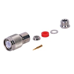 [RT-1200-C] Conector TNC Macho Rosca Izquierda para cables RG-58/U, RG-142/U. | RT-1200-C