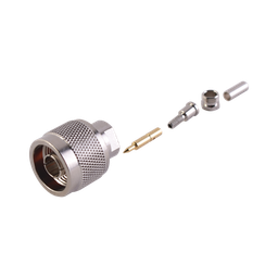[RFN-1005-B-03] Conector N Macho de anillo plegable para cable RG-174/U, BELDEN 8216. | RFN-1005-B-03