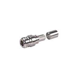 [EZ-400-NF-X] Conector N Hembra Plegable con Pin Cautivo para cables RG8 LMR-400 | EZ-400-NF-X