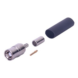 [RSB-4000-B-03] Conector SMB Macho de Anillo Plegable (PIN Hembra) para Cables RG-174/U, 8216, Niquel/Oro/Teflón. | RSB-4000-B-03