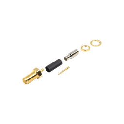 [RP-3252-1B1] Conector SMA Hembra Inverso / Chasis en D Plano, Anillo Plegable / Cable RG-316 . | RP-3252-1B1