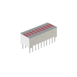 [1080-1184-ND] Barra Gráfica de 10 segmentos LED Rojos tipo LTA-1000 | 1080-1184-ND