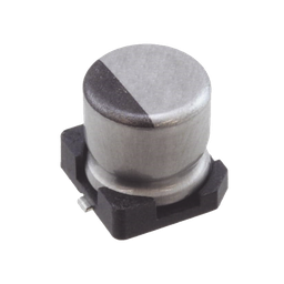 [493-9454-1-ND] Capacitor Electrolítico de Aluminio de 1uF, 50V, 20% tipo SMD. | 493-9454-1-ND