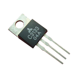 [2SC3133] Transistor de Silicio NPN Epitexial, 27 MHz, 12 Vcc, 13 Watt, T-30E | 2SC3133
