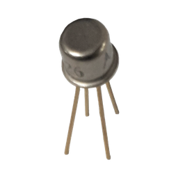 [MFE130] Transistor MOSFET MFE-130 Doble Puerta, Canal N, 105 MHz, TO-18. | MFE130