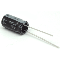 [1000M0010V] Capacitor Electrolítico de Aluminio, Radial de 1000 µFd, 10 V | 1000M0010V