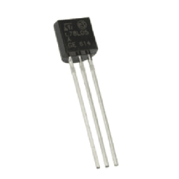 [78-L05] Regulador de Voltaje Positivo 5V 100 mA | 78-L05