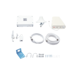 [EP20M-5B-FK] Kit Amplificador de Señal Celular 2G, 3G, 4G y 5G / Mejora llamadas convencionales y VoLTE / Amplifica señal de TELCEL, AT&T, MOVISTAR, BAIT,DiRi y más / Cubre hasta 300 m² con una antena y hasta 900 m² con 3 antenas. | EP20M-5B-FK