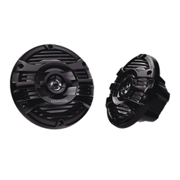 [KFC-1653MRB] Par de Altavoz Marino de 6.5" / 2 Vías / 4 Ohm / 50W RMS / PP Resistente al Agua / Rejilla UV | KFC-1653MRB