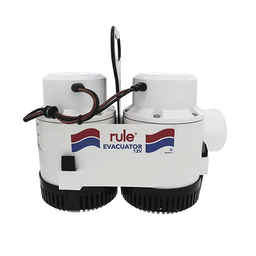 [7700D] Bomba de evacuación con capacidad de desagüe de 7700 galones por hora a 12 Volts de corriente directa. | 7700D