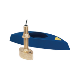 [000-13946-001] Transductor B45 / Bronce / Montaje Thru-Hull / Diseño Compacto / Deflector de Agua Aerada / Retornos de Eco Sólidos | 000-13946-001