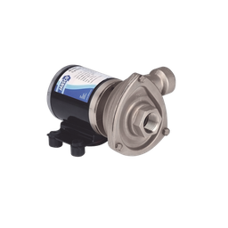 [50840-0012] Bomba centrifuga Cyclone de baja presión a 12 Vcd, caudal de hasta 29 GPM, presión máxima de 8.7 psi, en acero inoxidable. | 50840-0012
