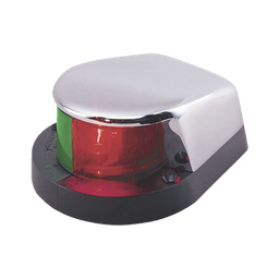 [1310-DP0-CHR] Luz Bi-Color con Carcasa Cromada para Embarcaciones a Motor Menores de 12 Metros | 1310-DP0-CHR