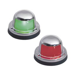 [0963-DP0-STS] Set de Luces Laterales de Montaje Horizontal en Carcasa de Acero Inoxidable para Todo Tipo de Embarcación Menores de 12 Metros | 0963-DP0-STS