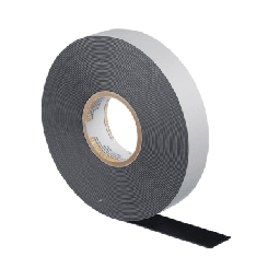 [ST23-075-30BK] Cinta Eléctrica STRONGHOLD para Aislar de Caucho EPR, Autofusionable, Uso Industrial en Uniones de Alto Voltaje y Temperatura, Grosor 0.76mm (30 mil), Ancho 19mm, y 9.1m Largo, Color Negro. | ST23-075-30BK