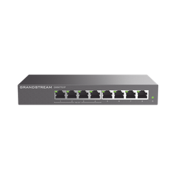 [GWN7701P] Switch PoE+ Gigabit No Administrable / 8 puertos 10/100/1000 Mbps / 4 puertos PoE+ /  hasta 60W | GWN7701P