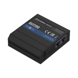 [RUT200] Router LTE, Slot para SIM, 2 puertos Ethernet 10/100 Mbps, Wi-Fi 2.4 GHz, Interfaz Amigable, Bandas B1, B2, B3, B4, B5, B7, B8, B28 | RUT200