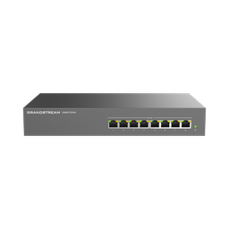 [GWN7701PA] Switch PoE+ Gigabit No Administrable / 8 puertos 10/100/1000 Mbps / 8 puertos PoE+ /  hasta 145W | GWN7701PA