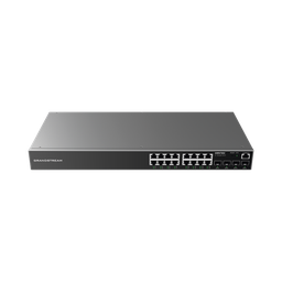 [GWN7802] Switch Gigabit Administrable / 16 puertos 10/100/1000 Mbps + 4 Puertos SFP Uplink / Compatible con GWN Cloud. | GWN7802