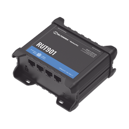 [RUT901] Router LTE dual SIM, 4 puertos Ethernet, conectorizado, Bandas B1, B2, B3, B4, B5, B7, B8, B28, B66 | RUT901