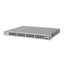 [RG-NBS5200-48GT4XS-UP] Switch Administrable Capa 3 con 48 puertos Gigabit PoE 802.3af/at + 4 SFP+ para fibra 10Gb, gestión gratuita desde la nube, 740W | RG-NBS5200-48GT4XS-UP