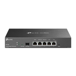[ER7206] Router Omada VPN / SDN Multi-WAN Gigabit / 1 Puerto WAN SFP Gigabit / 1 Puerto WAN RJ45 Gigabit / 2 Puertos LAN RJ45 Gigabit / 2 Puertos Configurables LAN/WAN / 150,000 Sesiones Concurrentes / Administración Centralizada Omada o Stand-Alone | ER7206