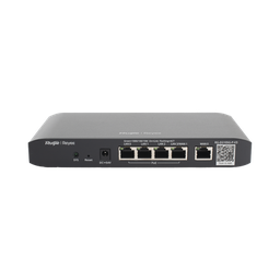 [RG-EG105G-P-V3] Router Balanceador con Función SD-WAN, PoE+ hasta 54 Watts, Hasta 2 Servicios de Internet y hasta 100 clientes con desempeño de 600 Mbps | RG-EG105G-P-V3