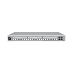 [USW-PRO-MAX-48-POE] UniFi Switch Pro Max 48 POE, con funciones capa 3, 48 puertos (16 puertos 2.5 GbE (8 POE++ y 8 POE+) y 32 puertos 1 GbE (24 POE+ y 8 POE++)), 2 puertos SFP+ 10G, POE++ 720W, pantalla informativa | USW-PRO-MAX-48-POE