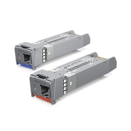 [UACC-OM-SM-10G-S-2] UFiber Módulo SFP+, transceptor MiniGibic MonoModo 10 Gbps, distancia 10 km, un conector LC. Incluye 2 piezas | UACC-OM-SM-10G-S-2