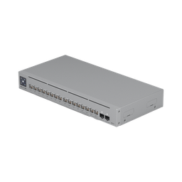 [USW-PRO-MAX-16-POE] UniFi Switch Pro Max 16 PoE con funciones Capa 3, 16 puertos EtherLight RGB / (4) puertos 2.5 GbE POE++ y (12) puertos GbE POE+ /(2) puertos SFP+ 10G /con pantalla táctil informativa, hasta 180W de presupuesto POE | USW-PRO-MAX-16-POE