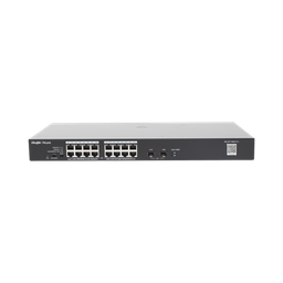 [RG-ES118GS-P-L] Switch PoE+ No Administrable, Hasta 247 Watts, con 18 Puertos Gigabit PoE+ y 2 Uplinks SFP 1G, Visible en la Topología | RG-ES118GS-P-L