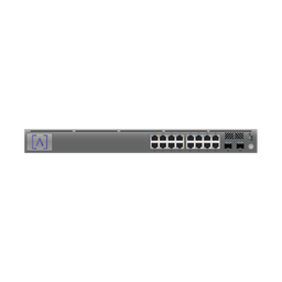 [S16-POE] Switch Gigabit PoE+ Administrable / 16 puertos 10/100/1000 Mbps + 2 Puertos SFP Uplink / Presupuesto PoE hasta 120W / Administración Gratuita en la Nube | S16-POE