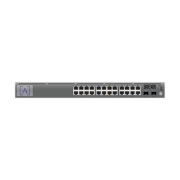 [S24-POE] Switch Gigabit PoE+ Administrable / 24 puertos 10/100/1000 Mbps (16 de ellos POE+) + 2 Puertos SFP Uplink / Hasta 240W / Alta LabsCloud. | S24-POE