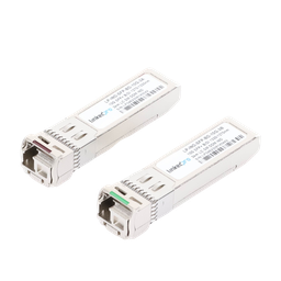 [LP-IND-SFP-BD-10G-3] Transceptores Ópticos Industriales Bidireccionales SFP+ (Mini-Gbic) / Monomodo 1270 & 1330 nm / 10 Gbps / 10GBASE / Conector LC/UPC Simplex / DDM / Hasta 3 km / 2 Piezas | LP-IND-SFP-BD-10G-3