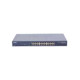 [GSW-2401] Switch No Administrable Gigabit de 24 Puertos 10/100/1000 Mbps, Con Modo Extendido Para Envió de Datos de Hasta 200 m | GSW-2401